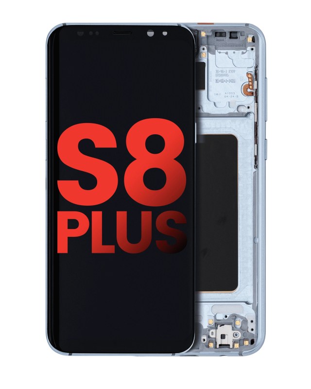 Display OLED completo con Frame per Samsung Galaxy S8 Plus (Coral Blu)