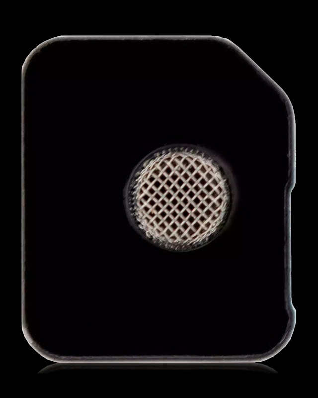 flash / Power flat staffa con Microfono Mesh per iPhone 11 Pro (Argento) (10 pezzi)