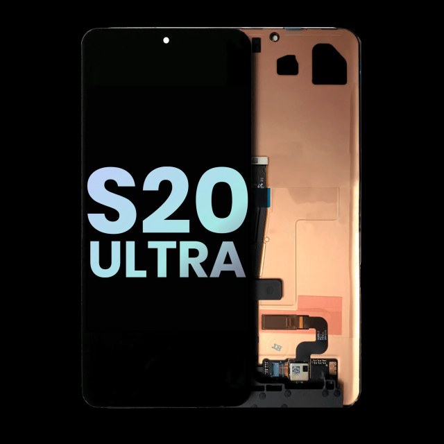 Display OLED completo senza Frame per Samsung Galaxy S20 Ultra 5G (Service Pack) (tutti i colori)