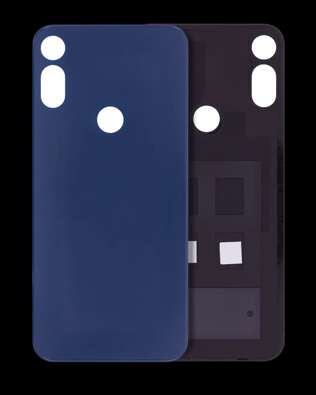 vetro cover posteriore per Motorola Moto E (XT2052 / 2020) (Mezzanotte Blu)