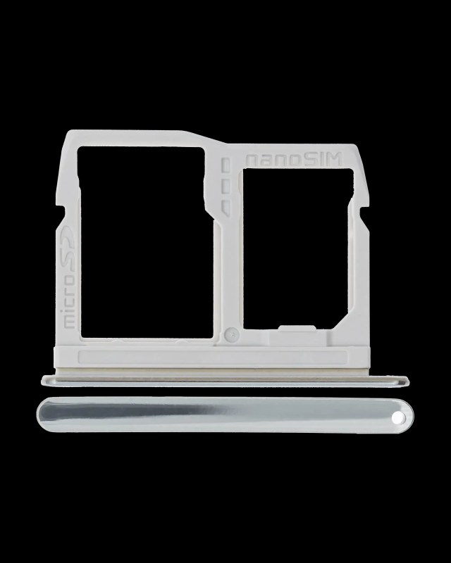 Carrellino SIM per LG Stylo 6 / K71 (Argento)