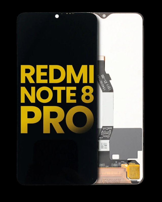 Display LCD completo senza Frame per Xiaomi Redmi Note 8 Pro (Refurbished) (tutti i colori)