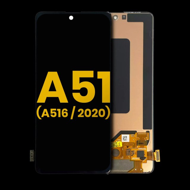 Display OLED completo senza Frame per Samsung Galaxy A51 5G (A516 / 2020) (All Models) (Refurbished) (tutti i colori)