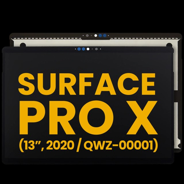 Display LCD completo con Touch screen per Microsoft Surface Pro X 13" (QWZ-00001) (Refurbished) (tutti i colori)