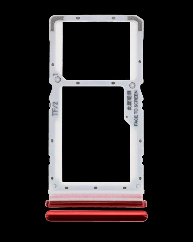 Carrellino SIM per Xiaomi Redmi Note 8 Pro (Rosso)