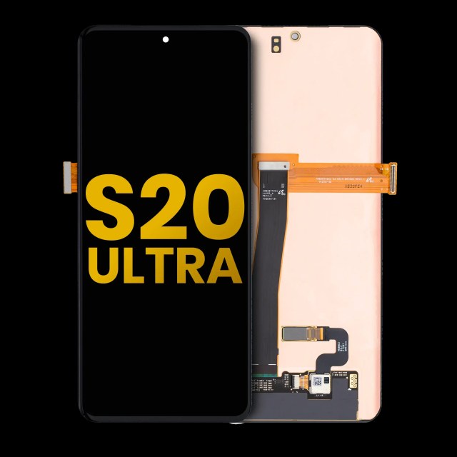 Display OLED completo senza Frame per Samsung Galaxy S20 Ultra 5G (Refurbished) (tutti i colori)