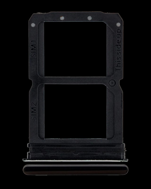 Carrellino SIM per OnePlus 6 (A6000 / A6003) (Mirror Nero)