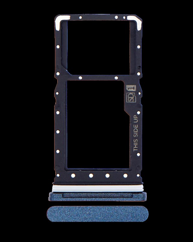 Carrellino SIM singola per Motorola Moto E (XT2052 / 2020) (Mezzanotte Blu)