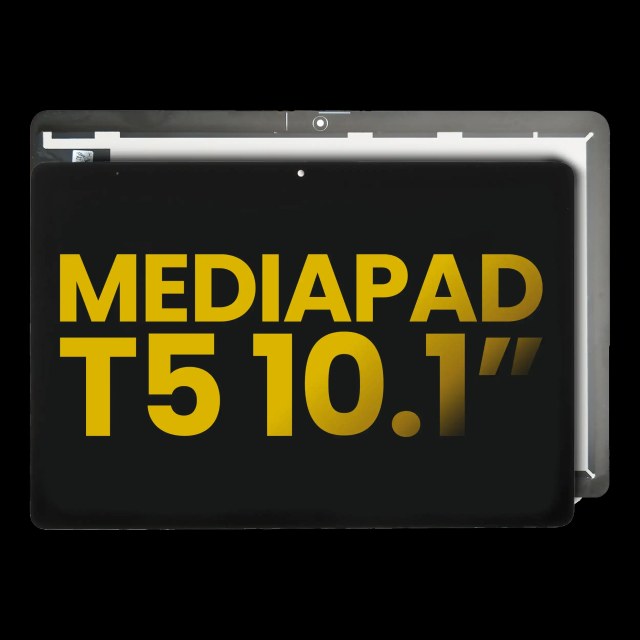 Display LCD completo senza Frame per Huawei MediaPad T5 10.1" (WiFi Version) (Refurbished) (Nero)