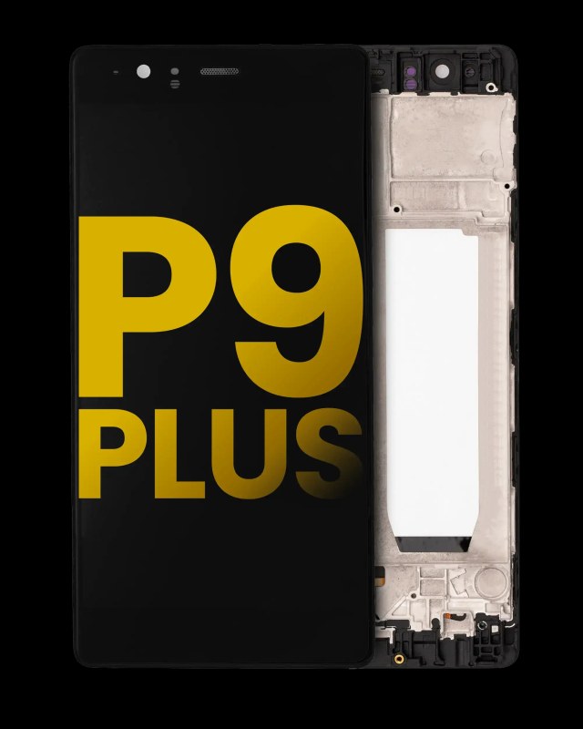 Display LCD completo con Frame per Huawei P9 Plus (Refurbished) (Quartz Grigio)