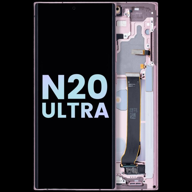 Display OLED completo con Frame per Samsung Galaxy Note 20 Ultra 5G (Service Pack) (Mystic Bronze)