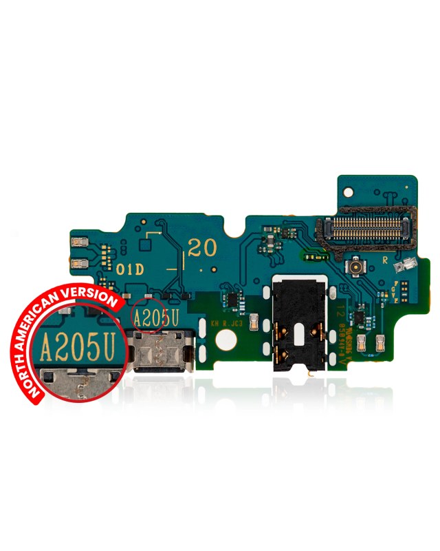 Connettore di ricarica con scheda per Samsung Galaxy A20 (A205U / 2019) (US Version) (Premium)