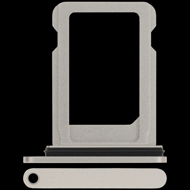 Carrellino SIM singola per iPhone 12 Mini / 13 Mini (Bianco)