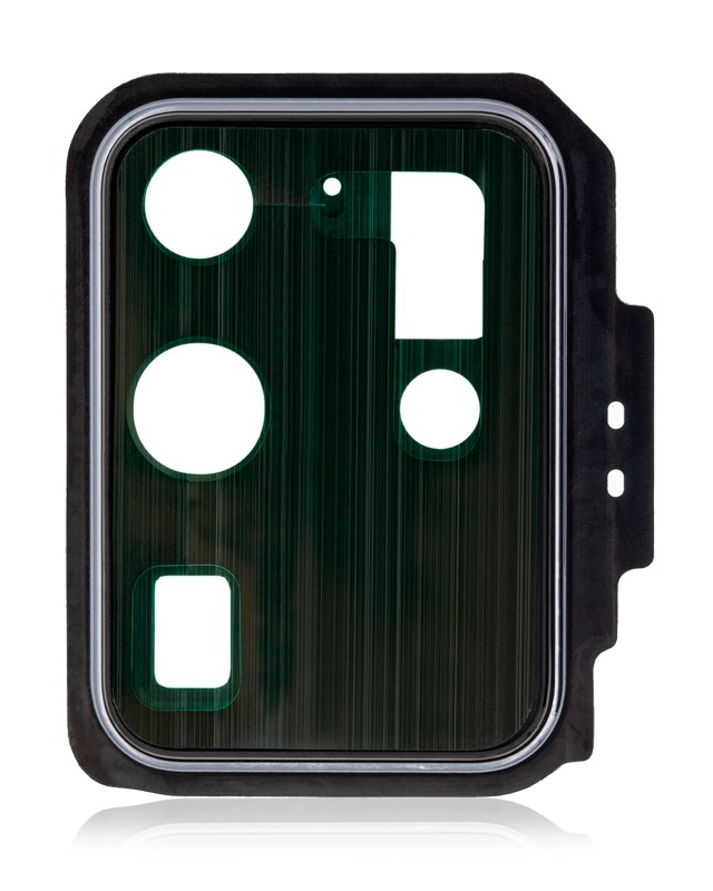 Cornice fotocamera posteriore (senza lente) per Samsung Galaxy S20 Ultra (Nero cosmico)