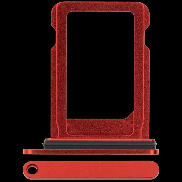 Carrellino SIM singola per iPhone 12 Mini / 13 Mini (Rosso)