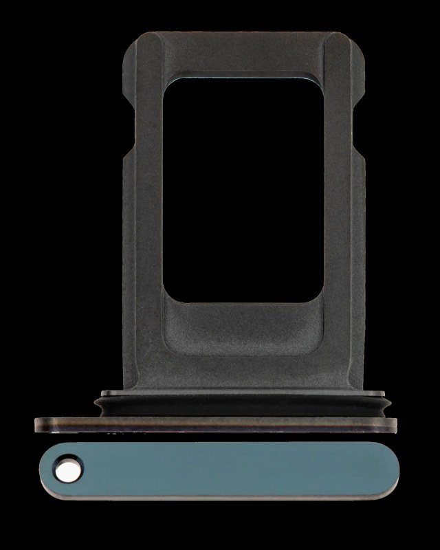 Carrellino SIM singola per iPhone 12 Pro / 12 Pro Max (Pacific Blu)
