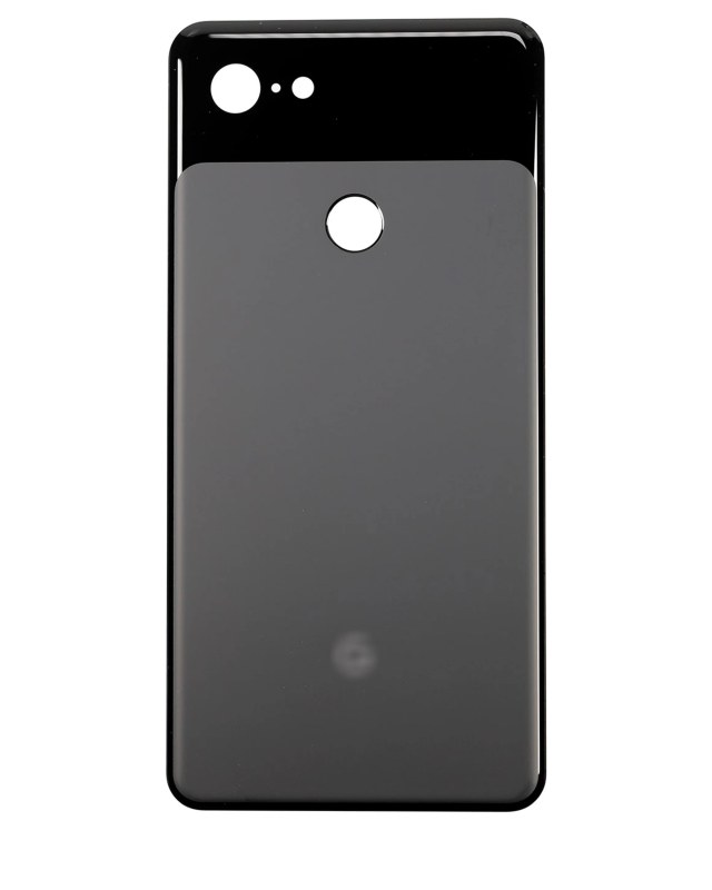 vetro cover posteriore per Google Pixel 3 XL (Used Service Pack Pull: Grade New) (Nero)