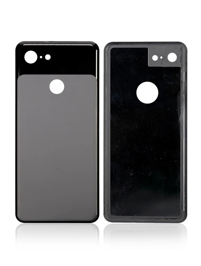 vetro cover posteriore per Google Pixel 3 (Used Service Pack Pull: Grade New) (Nero)