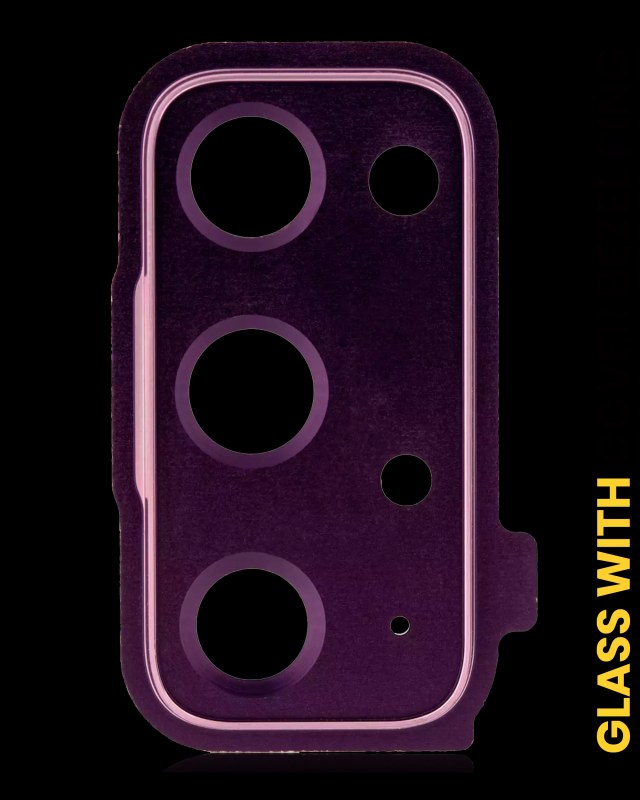 Lente fotocamera posteriore con Cover Cornice Ring per Samsung Galaxy S20 FE 4G / 5G (Viola)