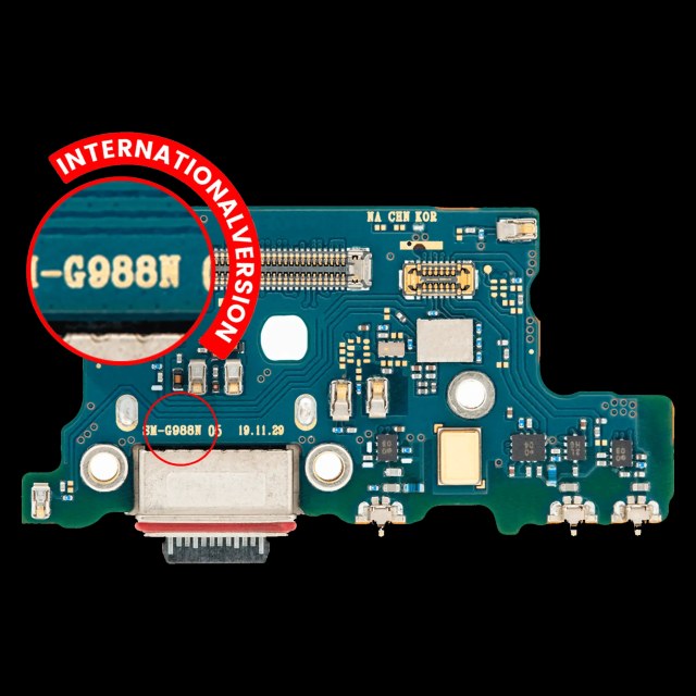Connettore di ricarica Scheda per Samsung Galaxy S20 Ultra (International Version) (G988B) (Premium)