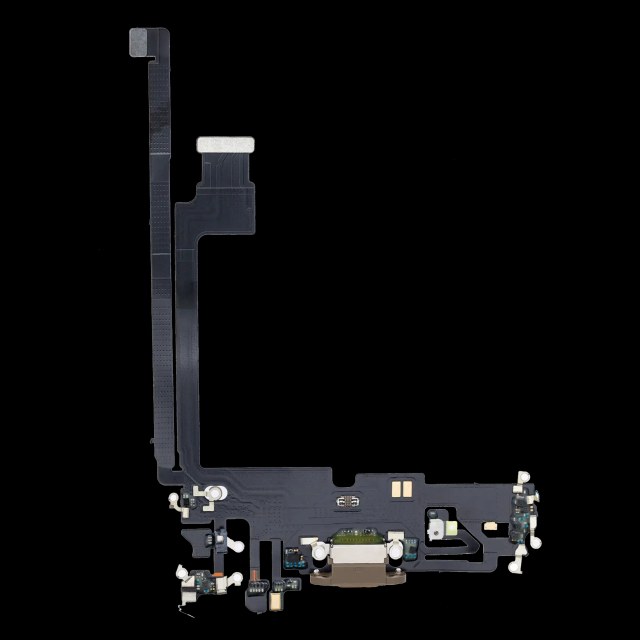 Flat connettore di ricarica per iPhone 12 Pro Max (Premium) (Oro)