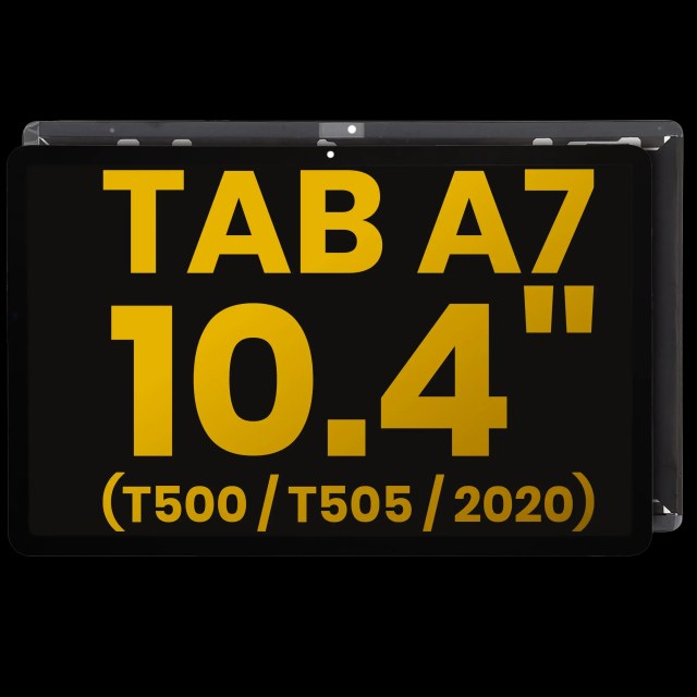Display LCD completo senza Frame per Samsung Galaxy Tab A7 10.4" (T500 / T503/ T505 / T507) (2020) (Refurbished) (Nero)
