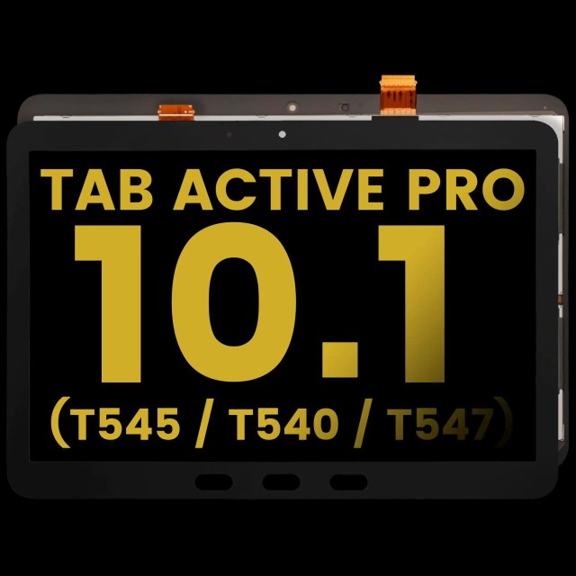Display LCD completo senza Frame per Samsung Galaxy Tab Active Pro 10.1" (T545 / T540 / T547) (2019) (Refurbished) (Nero)