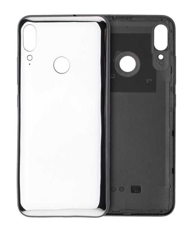 vetro cover posteriore per Motorola Moto E6 Plus (XT2025 / 2019) (Polished Grafite)