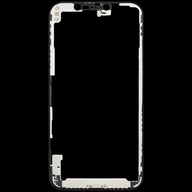 LCD Frame senza Glue compatibile per iPhone 12 / 12 Pro (10 pezzi) (OCA Master)