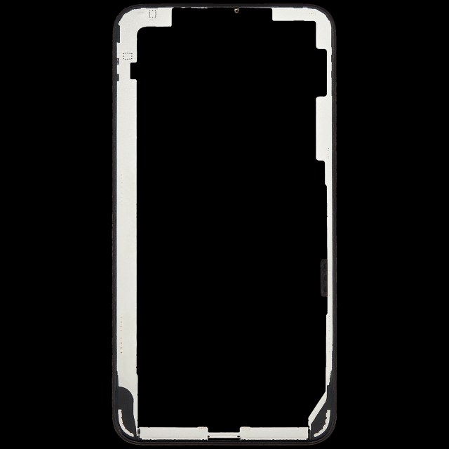 LCD Frame senza Glue compatibile per iPhone XS Max (10 pezzi) (OCA Master)