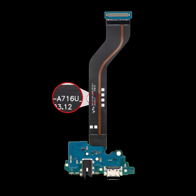 Connettore di ricarica con jack cuffie per Samsung Galaxy A71 5G (A716U / 2020) (US Version) (Premium)