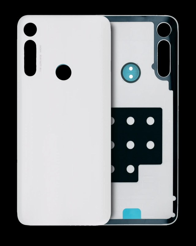 vetro cover posteriore per Motorola Moto G Fast (XT2045-3 / 2020) (Perla Bianco)