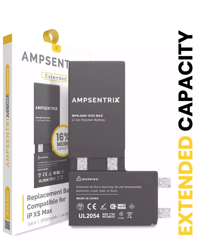 Batteria di ricambio per iPhone XS Max (Spot Welding Required)