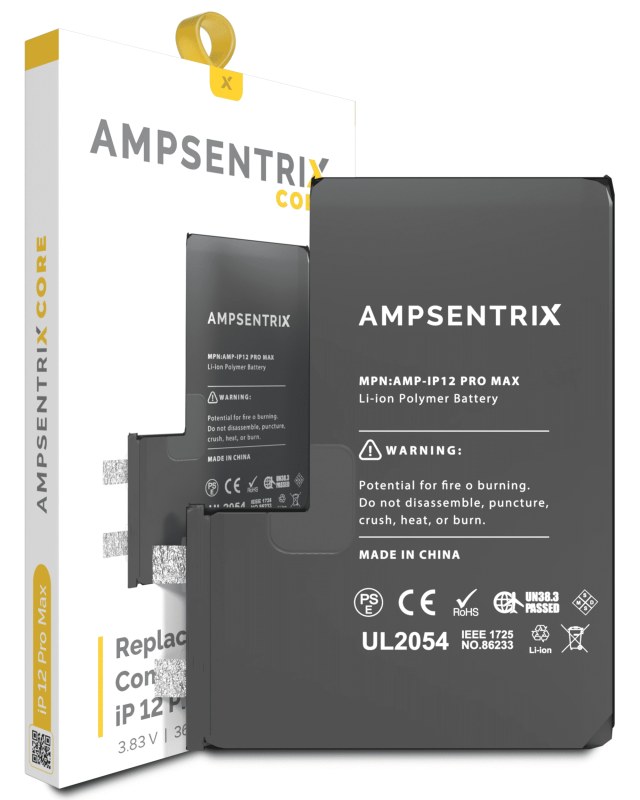 Batteria di ricambio Core per iPhone 12 Pro Max (Spot Welding Required)