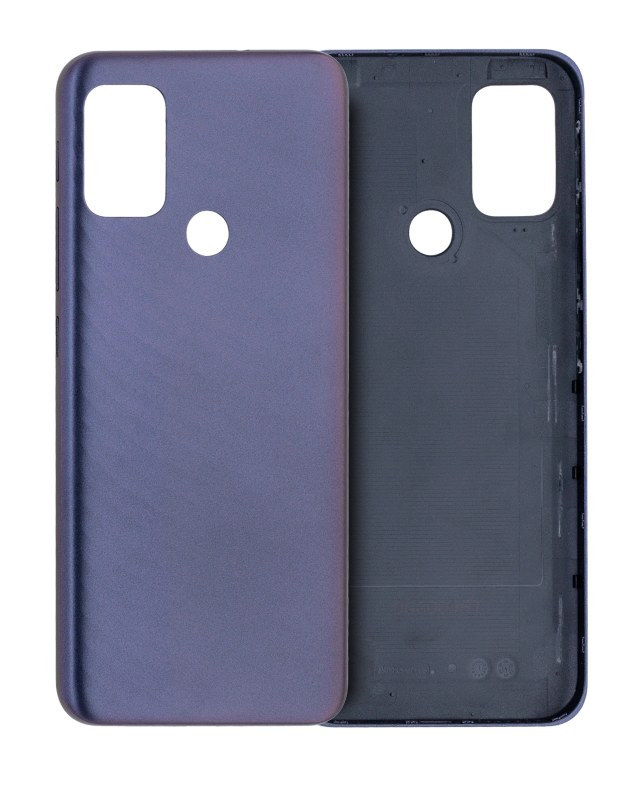 vetro cover posteriore per Motorola Moto G10 (XT2127-2 / 2021) / G10 Power (XT2127-4 / 2021) (Aurora Grigio)
