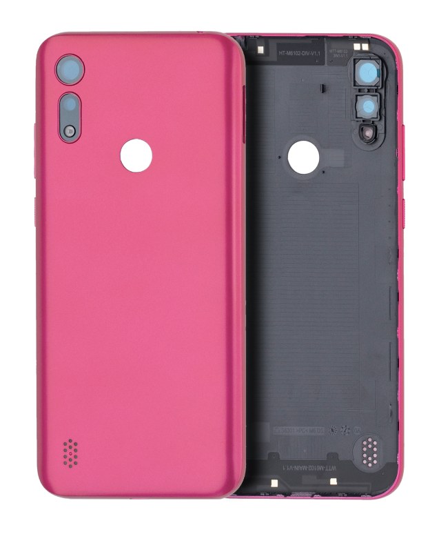 vetro cover posteriore per Motorola Moto E6i (XT2053-5 / 2021) (Rosa)