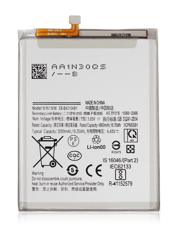 Batteria di ricambio per Samsung Galaxy A31 (A315 / 2020) / A32 (A325 / 2021) / A22 4G (A225 / 2021)