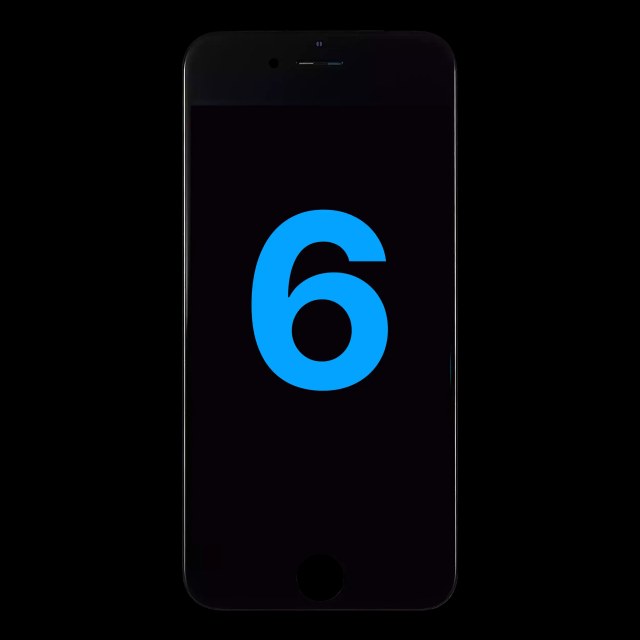 Display LCD completo per iPhone 6 (Nero)
