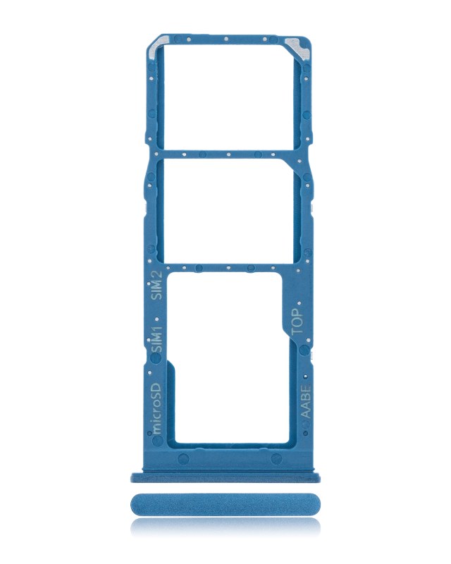 Carrellino doppia SIM per Samsung Galaxy A02 (A022 / 2020) (Blu)