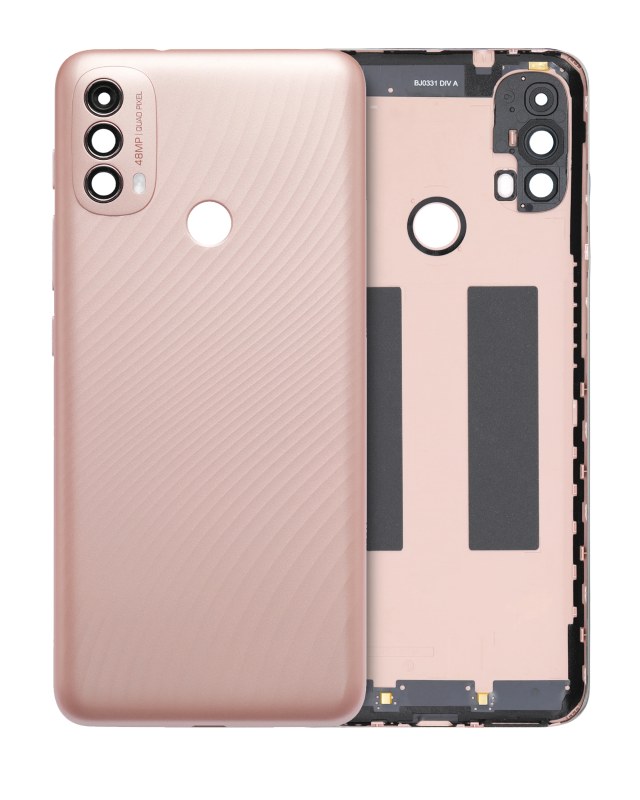 vetro cover posteriore per Motorola Moto E40 (XT2159 / 2021) (Rosa Clay)