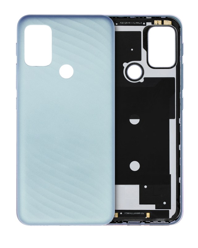 vetro cover posteriore per Motorola Moto G10 Power (XT2127-4 / 2021) (Breeze Blu)