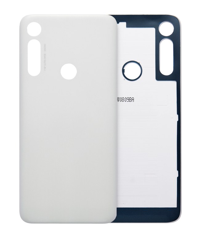 vetro cover posteriore per Motorola Moto G8 (XT2045-1 / 2020) / G Fast (XT2045-3 / 2020) (US Version) (Perla Prism)