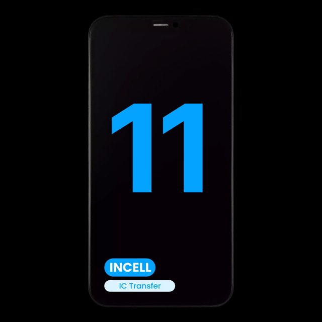 Display LCD completo con Steel Plate Pre-Installed per iPhone 11