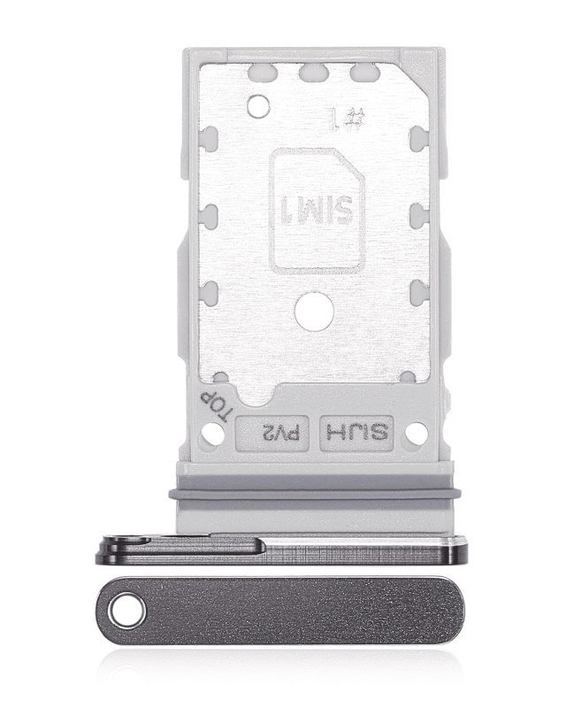 Carrellino doppia SIM per Samsung Galaxy S22 Ultra (Phantom Nero)