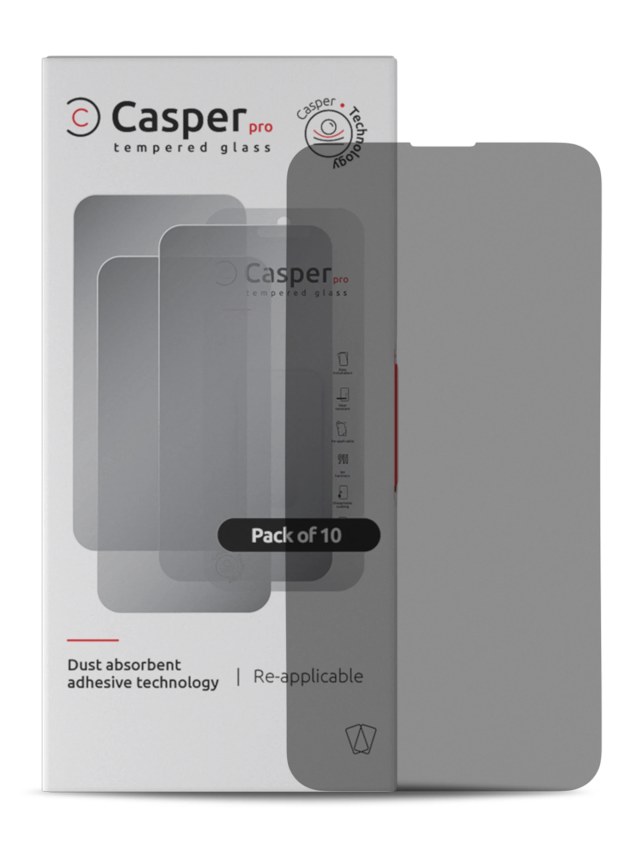 Pro Vetro temperato per iPhone 13 / 13 Pro / 14 / 16e / 17e (10 pezzi) (Privacy)