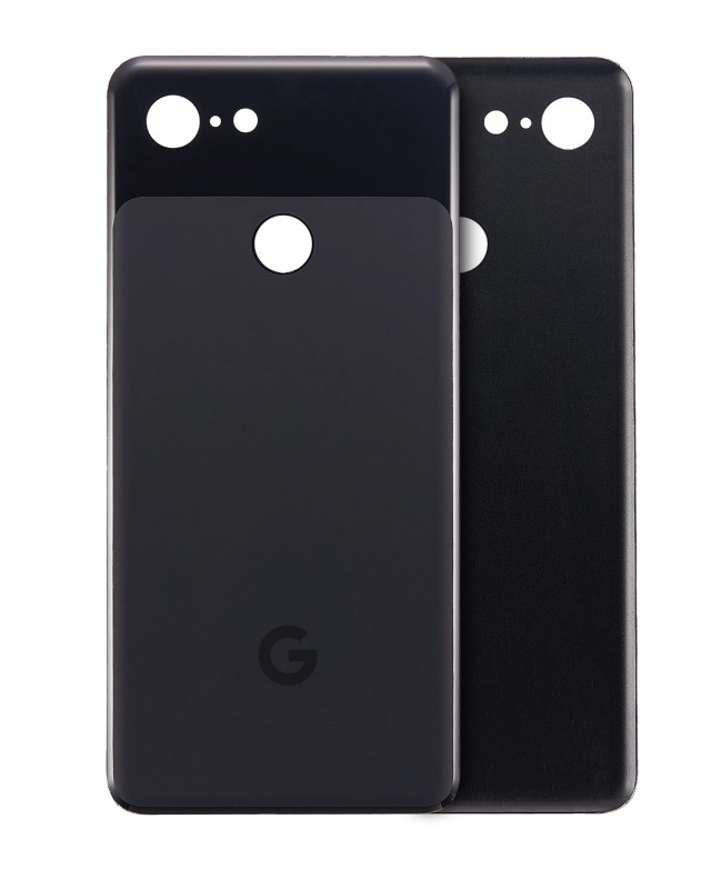 vetro cover posteriore per Google Pixel 3 (Just Nero)