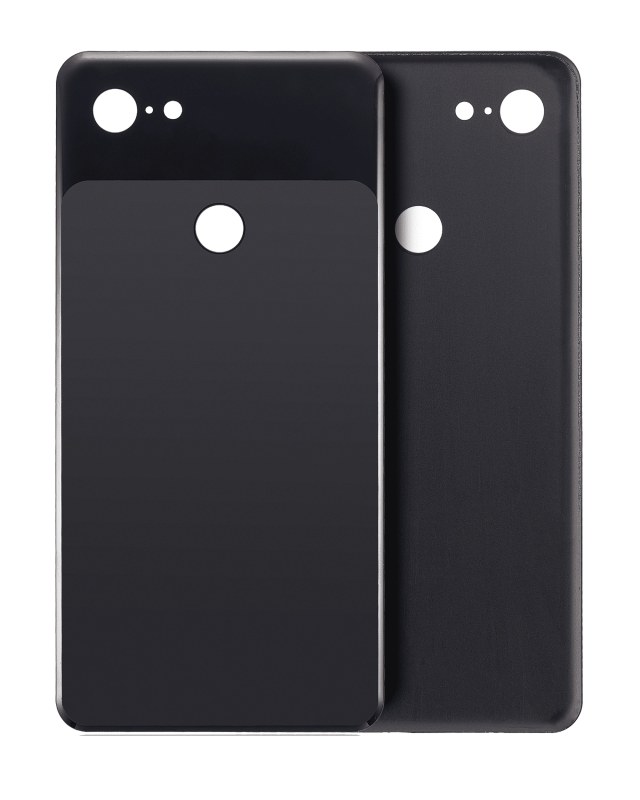 vetro cover posteriore per Google Pixel 3 XL (Just Nero)
