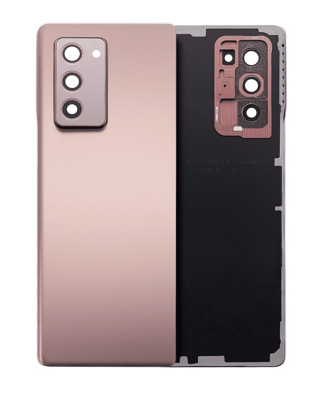 vetro cover posteriore con Vetro fotocamera per Samsung Galaxy Z Fold 2 5G (Premium) (Mystic Bronze)