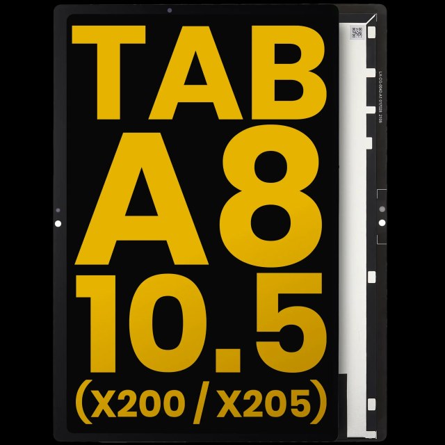 Display LCD completo senza Frame per Samsung Galaxy Tab A8 10.5" (2021) (X200 / X205) (Refurbished) (Nero)