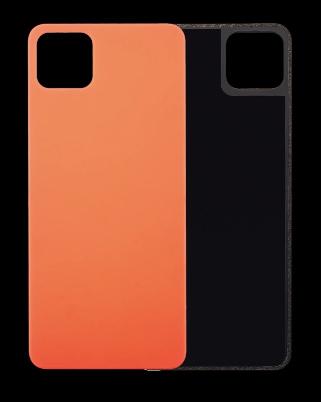 vetro cover posteriore per Google Pixel 4 XL (Oh So Arancione)